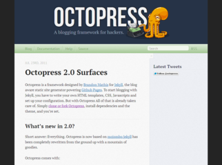 Octopress Ruby blogging software
